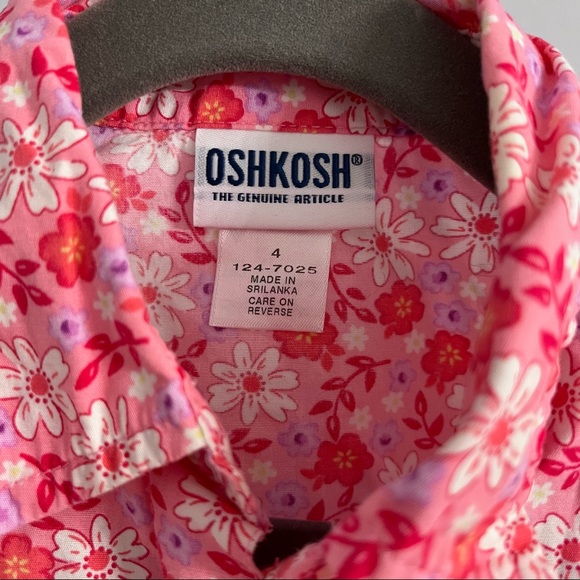 OshKosh Floral Two Piece Skort Set - Picture 5 of 9